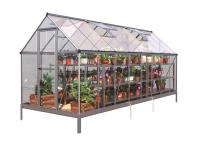 TMG Industrial GH616 6 Ft X 16 Ft Crystal Clear Greenhouse