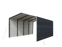 TMG Industrial MSC1220F 12 Ft X 20 Ft Metal Shed Carport