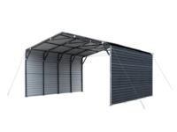 TMG Industrial MSC2020F 20 Ft X 20 Ft Metal Shed Carport