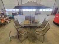 10 Piece Patio Table Set