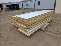 (18) Insulated Aluminum Panels