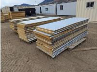 (63) Insulated Aluminum Panels