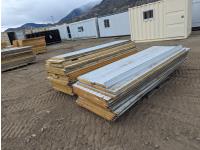 (37) Insulated Aluminum Panels