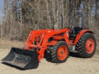 2012 Kubota M6040 MFWD Utility Loader Tractor