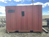 12 Ft Metal Building with End Doors and Contents