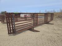 (4) 24 Ft Free Standing Livestock Panels