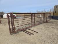 (3) 24 Ft Free Standing Livestock Panels