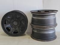 (3) 18.5 Inch 6 Bolt Painted Rims