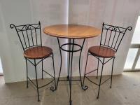 Tall Bistro Table with (2) Chairs
