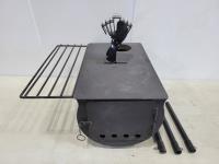 Portable Wood Stove and Stove Fan