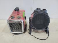 Honeywell Pro Series 120V Heater and 120V Ceramic Utility Heater