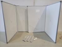 (2) Folding Whiteboards