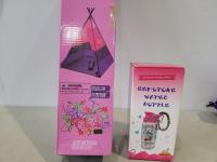 Kids Teepee Tent and Water Bottle