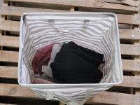 Hamper and Qty of Clothes