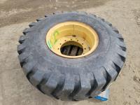 YKS 20.5-25 Tire On Steel Rim