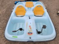 Pelican Flash Two Person Paddle Boat with Canopy