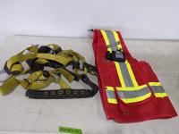 Miller Safety Harness and XL Surveyors Vest