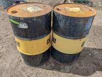 (2) 205 Litre Metal Barrels