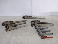 (10) Pipe Wrenches