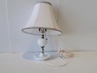 White Milk Glass Lamp