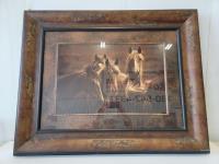 the Counsel of Horses Framed Print