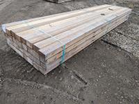 (32) 4 Inch X 6 Inch X 16 Ft Hem Fir Rough Cut Timbers