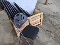 (9) Folding Chairs