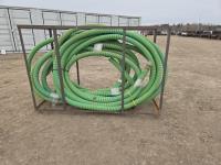 (3) 3 Inch Suction Hoses with Camlocks