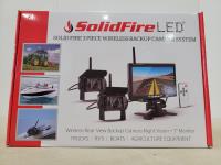 SolidFire 3 Piece Wireless Backup Camera System