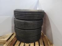 (4) Grizzly Tires 215/75R17.5