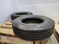 (2) Grizzly Tires 215/75R17.5