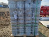 (4) Rolls of Hot Dipped Galvanized Field Fencing