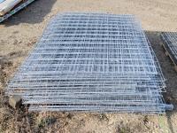 Qty of 7 Ft X 50 Inch Wire Grid Fence