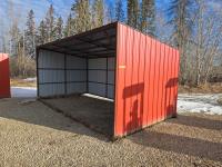 9 Ft X 18 Ft Metal Livestock Shelter