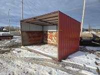 9 Ft X 15 Ft Metal Livestock Shelter