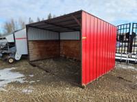 9 Ft X 15 Ft Metal Livestock Shelter