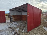 9 Ft X 15 Ft Metal Livestock Shelter