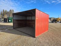 9 Ft X 15 Ft Metal Livestock Shelter