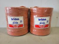 (2) Rolls of Bridon Cordage SR-450 Baler Twine