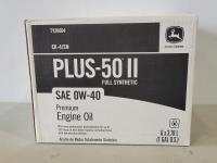 (6) 3.78L Jugs of John Deere Plus-50II 0W-40 Engine Oil