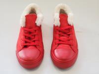 Red Fleece Lined Shoes