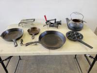 Qty of Cast Iron Cookware