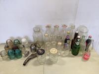 Qty of Vintage Glass Items