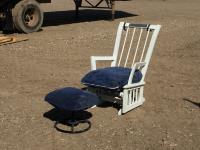 Rocking Chair w/ Stool