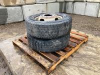 Qty of (2) 245/75R17 Tires w/ Rims