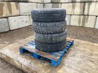Qty of (4) 265/75R16 Tires
