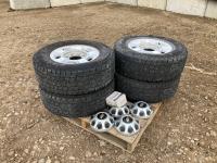 Qty of (4) 265/70R17 Tires w/ Rims