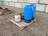 (2) Water System Tanks W/ Propane tank and Tire