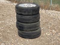 Qty of (4) 225/55R19 Tires w/ Rims