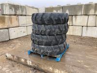 Qty of (4) 11.2-24 X 10 Tires w/ Rims